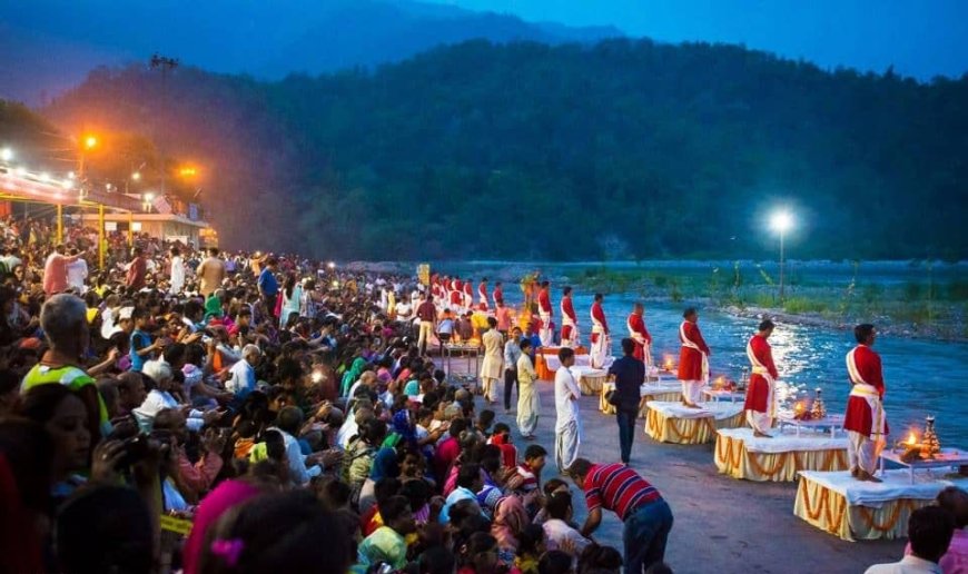 Triveni Ghat in rishikesh