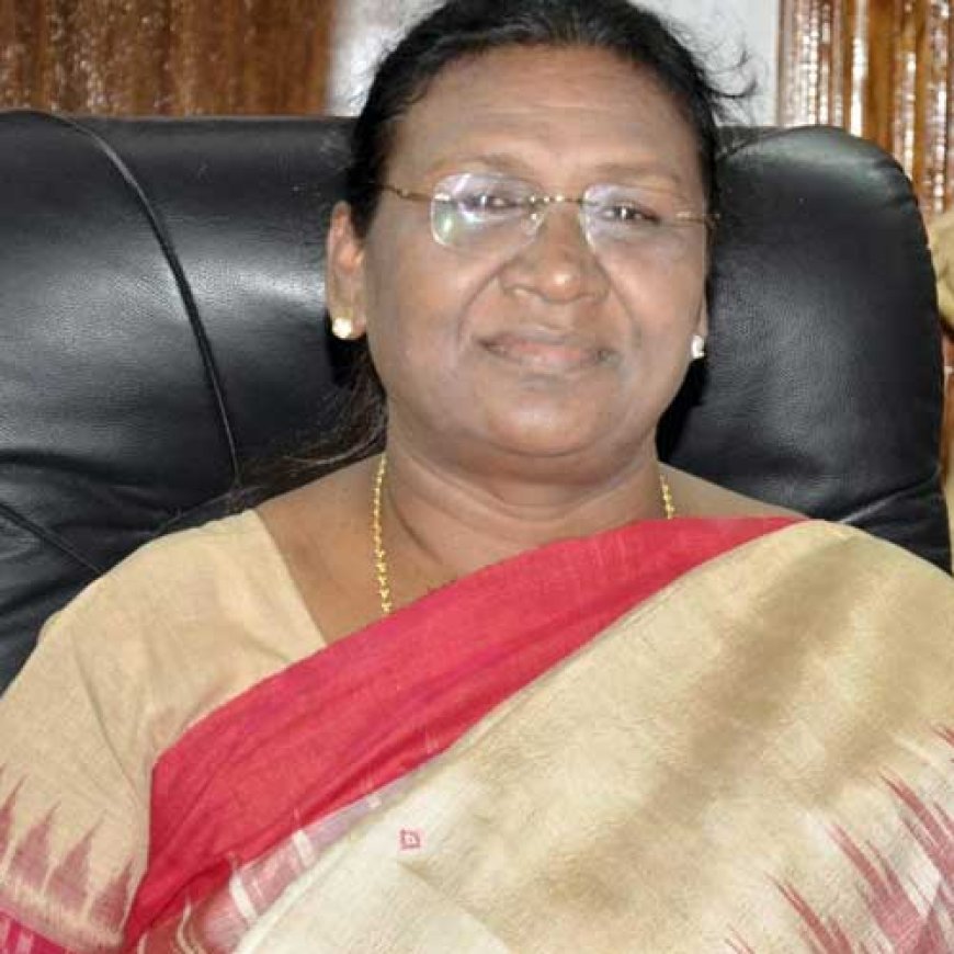 Smt. Droupadi Murmu ( 1st Tribal president of India)