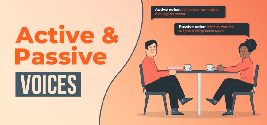 Active and Passive voice -Rules of changing with examples.