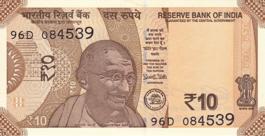 10 rupee indian currency notes