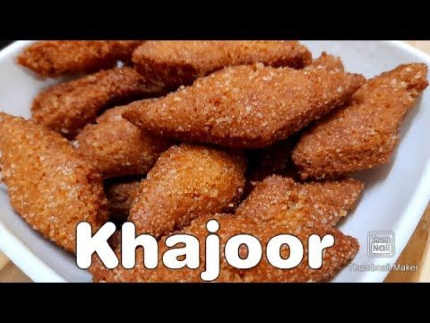 Khajoor - A Sweet Snack